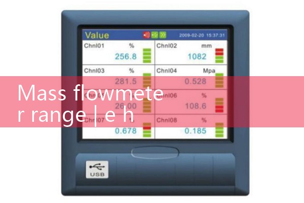 Range of mass flow meter